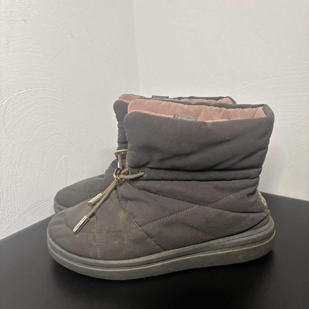 Hey Dude Margot Eco Womens Size 6 Charcoal Gray Casual Outdoor Boots‎ Shoes